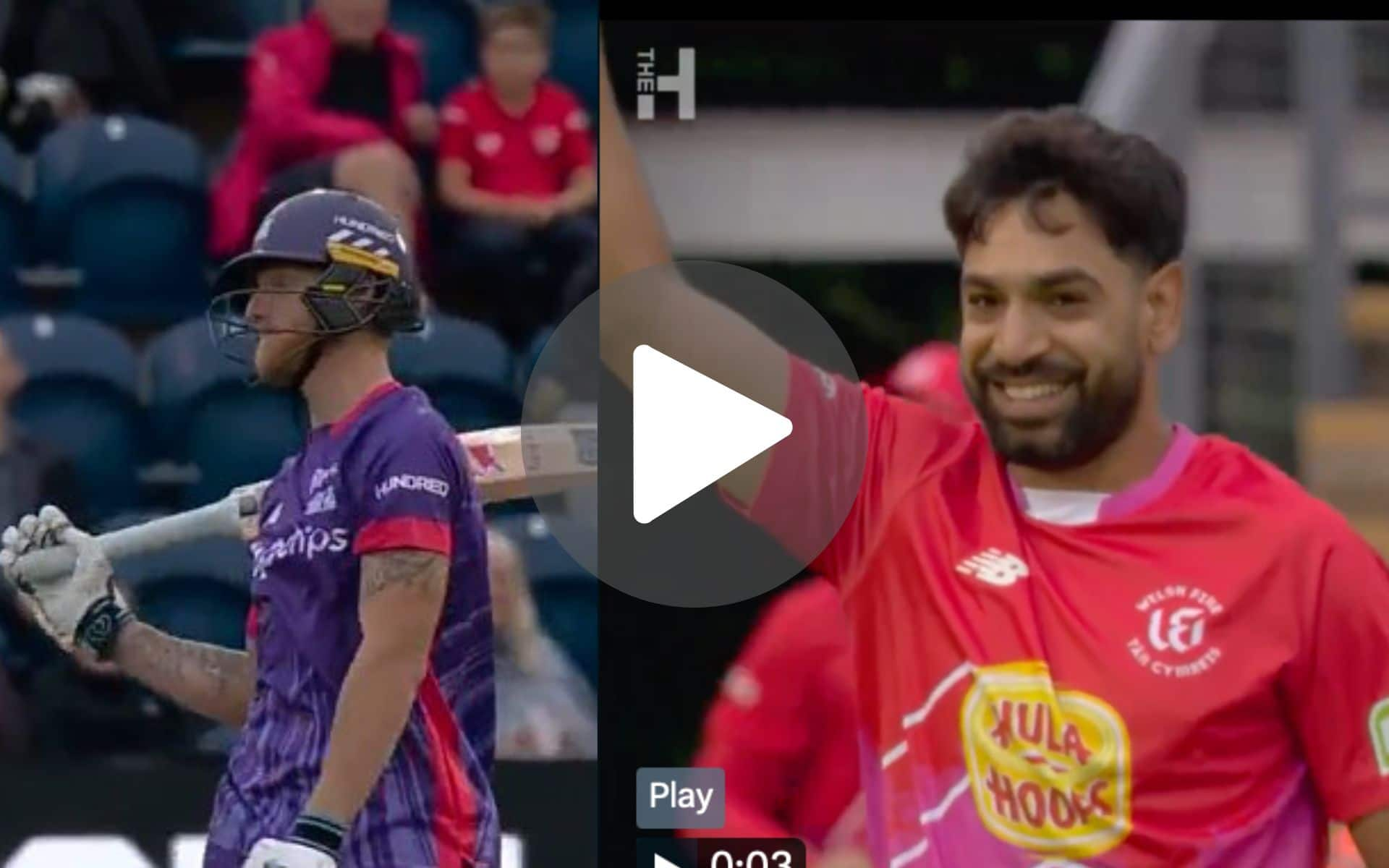 [Watch] Haris Rauf Gets Rid Of Dangerous Ben Stokes; Celebrates With A Smile